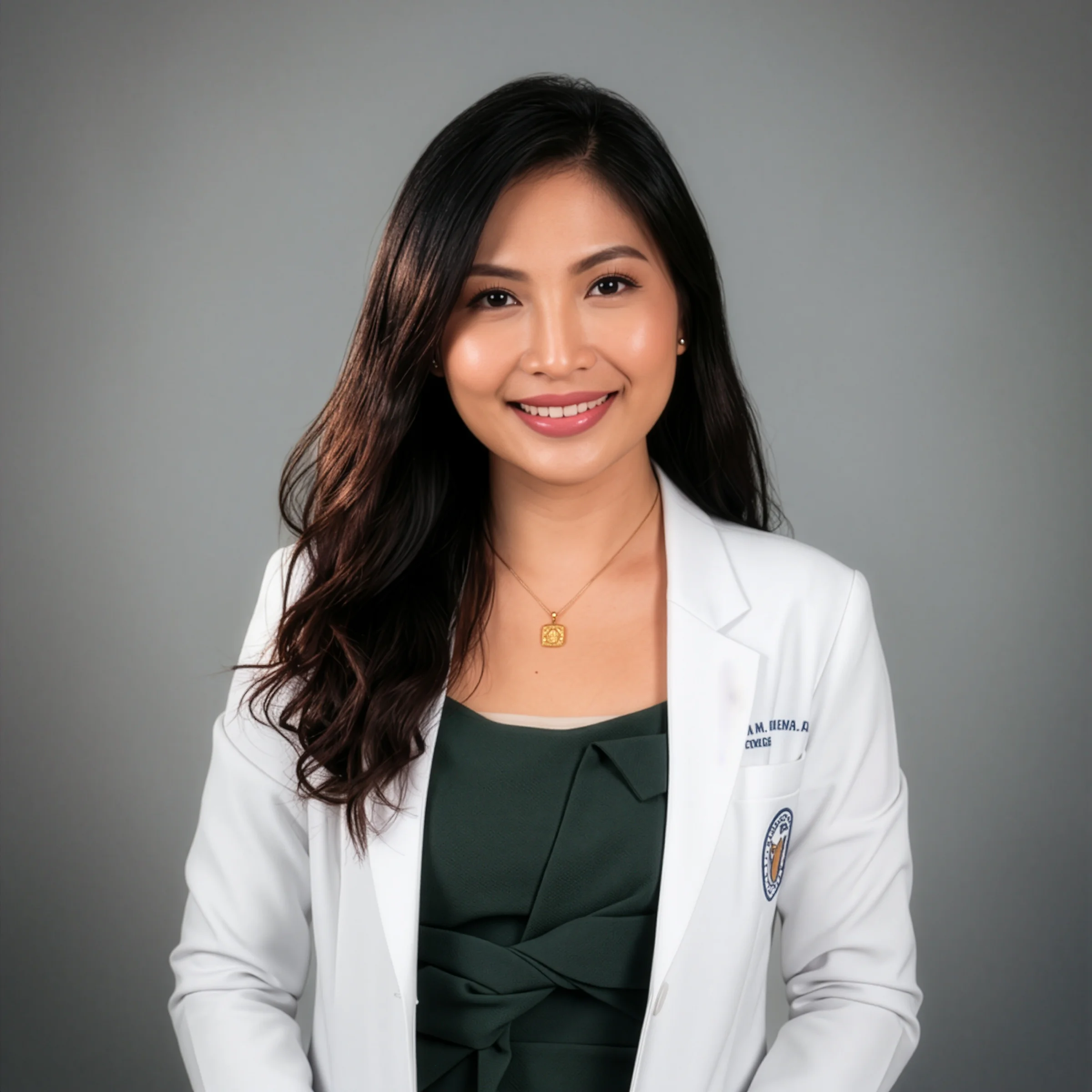 Portrait of Dr. Ma. Cricelda M. Rescober-Valencia, MD, FPDS, PDS board-certified dermatologist at Valencia Skin MD in Quezon City