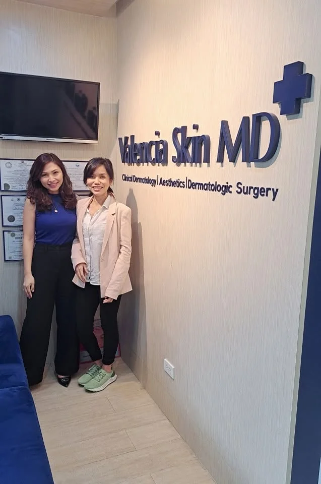 The Valencia Skin MD clinic setting on Visayas Avenue, Quezon City